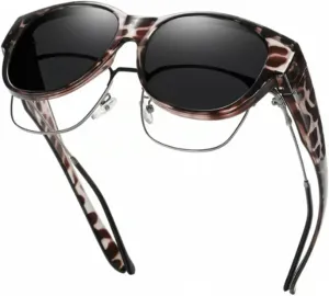 2025 New Oversized Cat Eye Sunglasses Polarized UV400 Protection, Women Oversized Sun Glasses Myopia-friendly