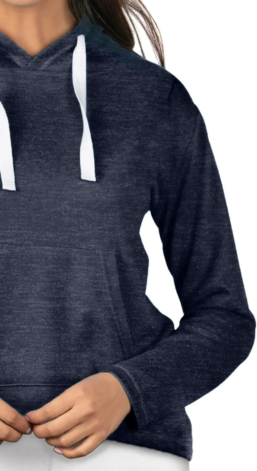 AFC Women's Pullover Soft Knit Hoodie 6 Colors Plus Size 2x 3x & 4x Sizes