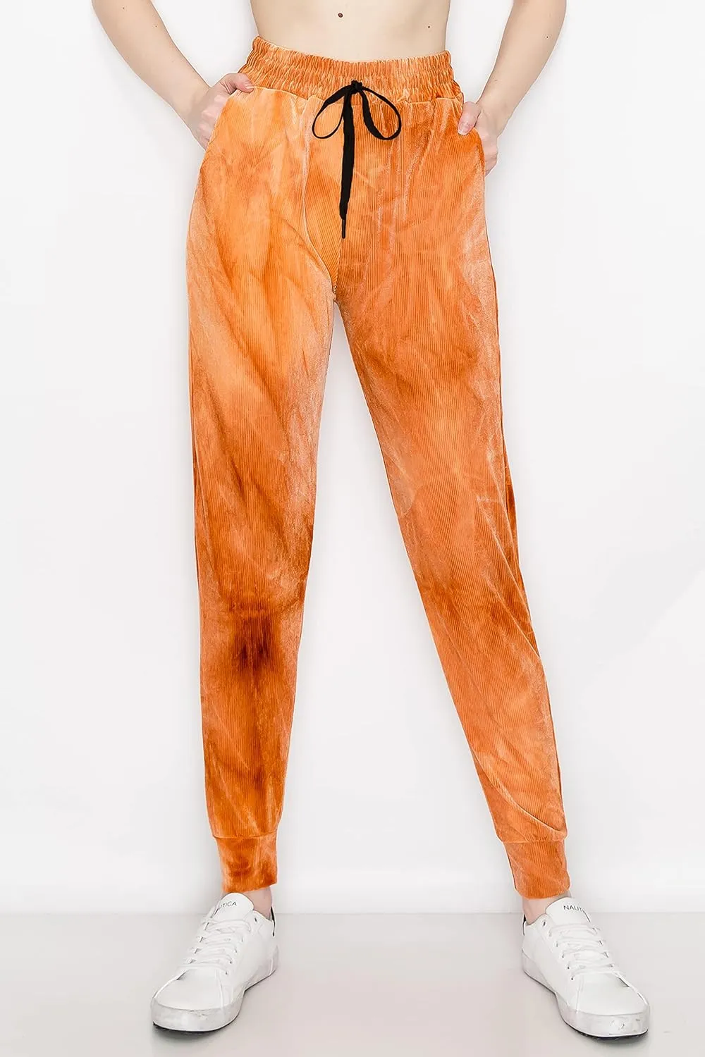 ALWAYS Women's Ribbed Jogger Pants - Rib Knit Active Lounge Sweatpants