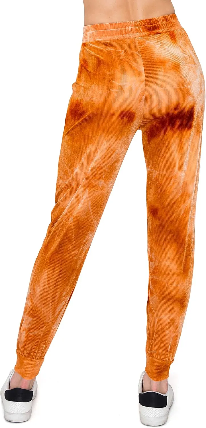 ALWAYS Women's Ribbed Jogger Pants - Rib Knit Active Lounge Sweatpants