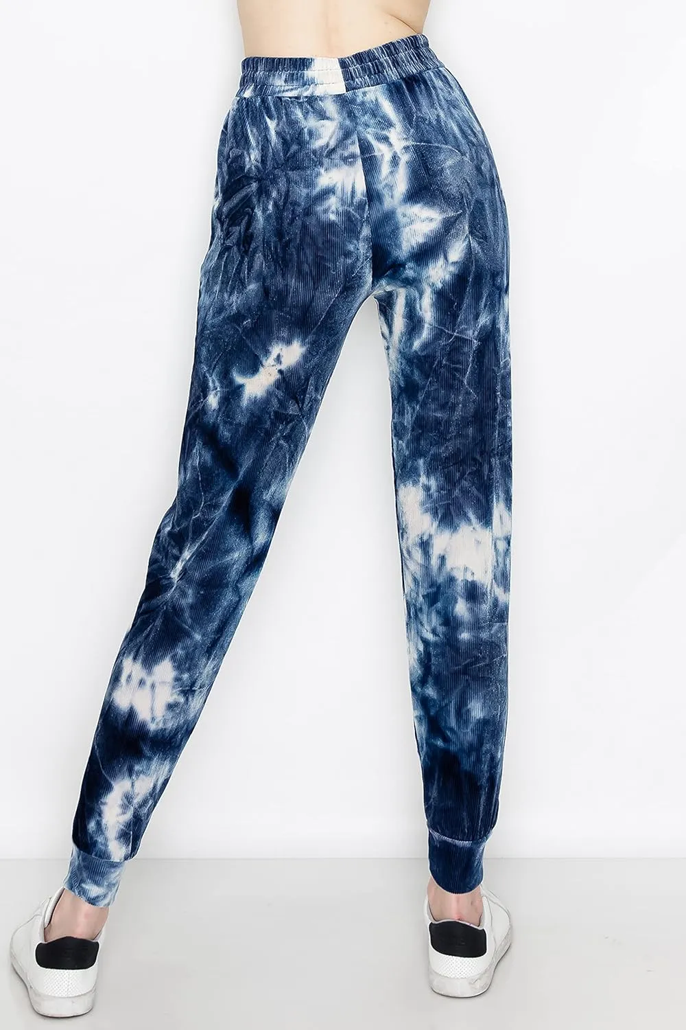 ALWAYS Women's Ribbed Jogger Pants - Rib Knit Active Lounge Sweatpants
