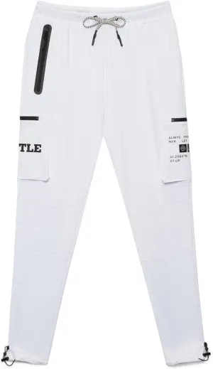 Battle Sports Mens Cargo Pants Casual Joggers Drawstring Sweatpants with 4 Pockets Workout Athletic Track Pants