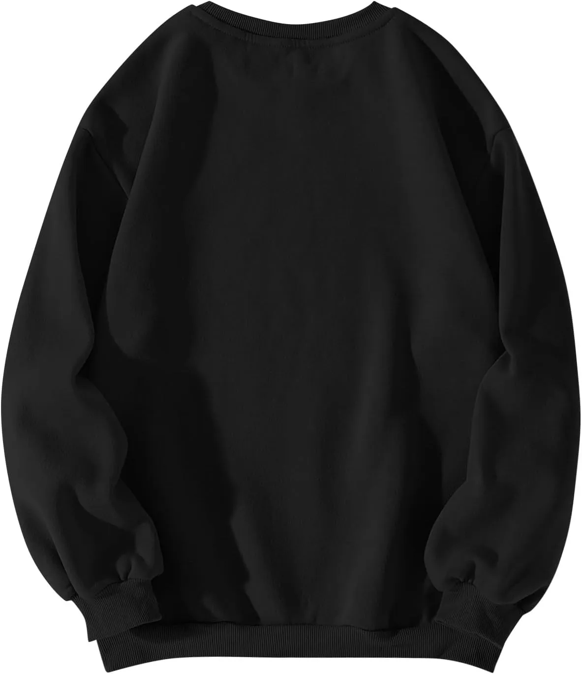 Bow Print Crewneck Sweatshirts Women Baggy Comfy Casual Fleece Oversized Sweatshirts Trendy Valentines Pullover Tops