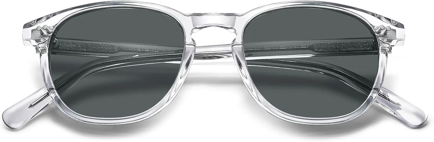 CARFIA Retro Polarized Sunglasses for Women Small and Medium Face UV Protection, Handcrafted Acetate Frame Sunnies CA5285