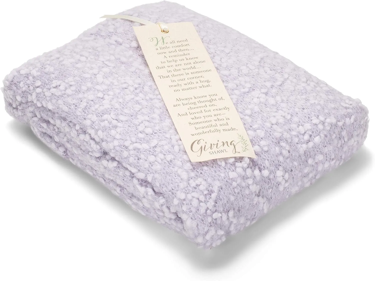 DEMDACO One Size Soft Knit Giving Shawl Wrap