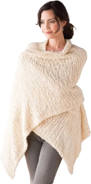 DEMDACO One Size Soft Knit Giving Shawl Wrap