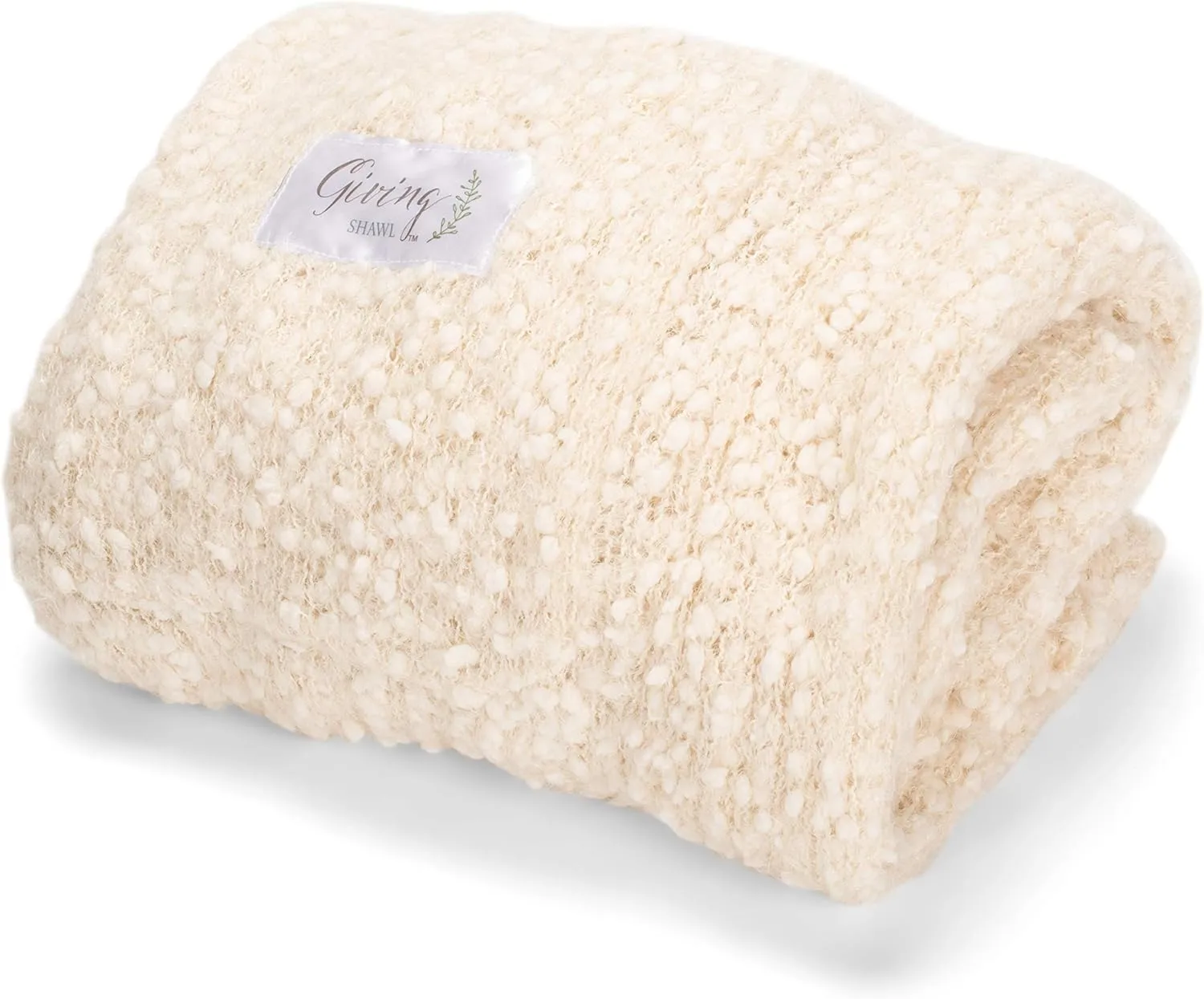 DEMDACO One Size Soft Knit Giving Shawl Wrap