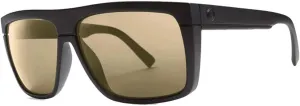 Electric Visual Blacktop Sunglasses Matte Black with Amber Lens 61mm