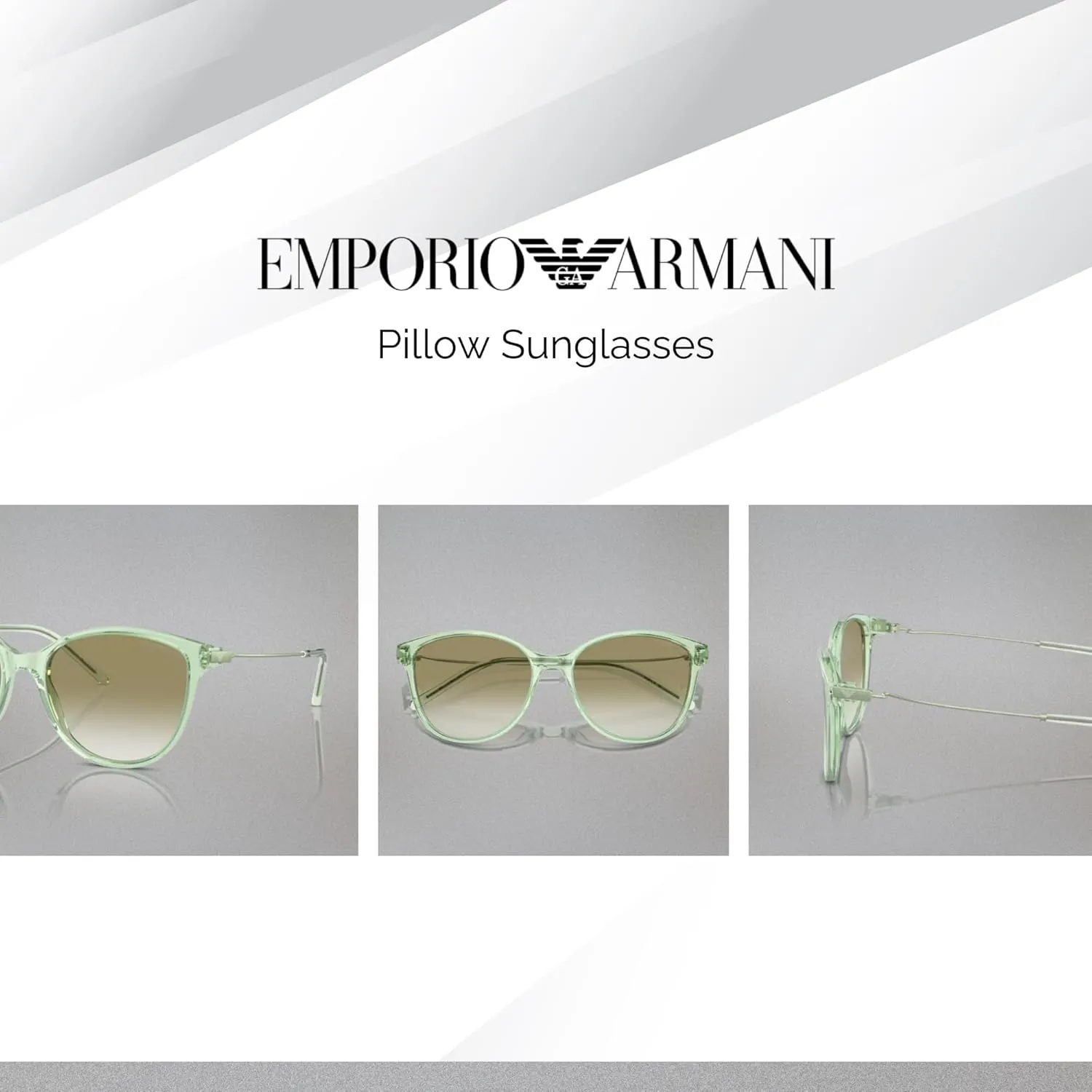 Emporio Armani EA4220 54MM Cat Eye Sunglasses For Women   BUNDLE WIth Designer iWear Complimentary Eyewear Kit