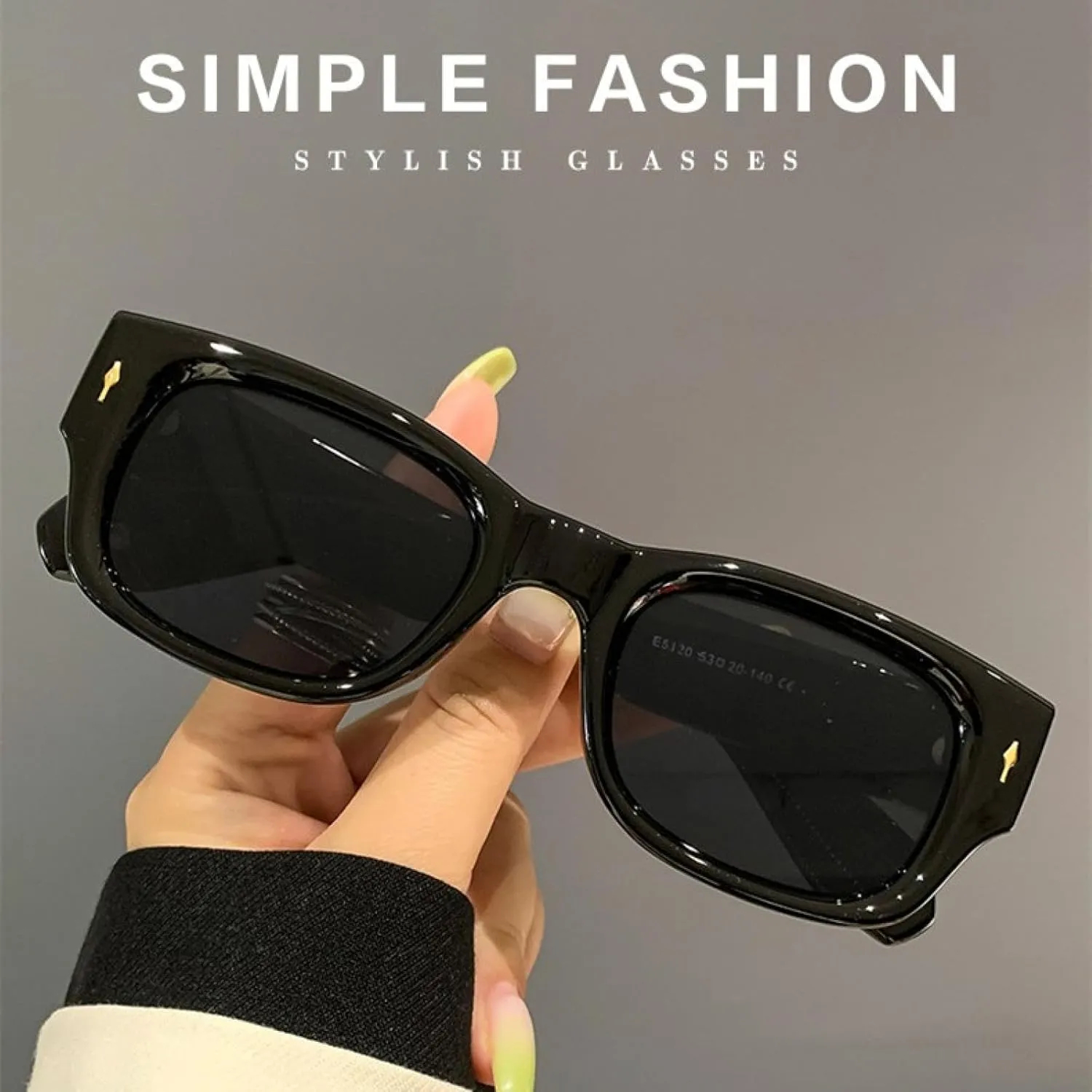 Fashion Colorful Women Sunglasses Retro Gradient Men Trending Uv400