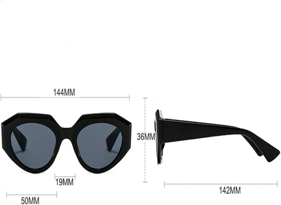 Fashion Punk Oval Sunglasses Women Vintage Cat Eye Sunglasses Men Steampunk Leopard Orange Glasses UV400 Eyewear