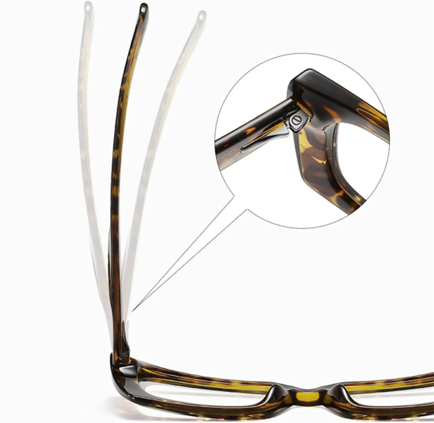 Fashion Rectangle Spectacle Frame Frame for Women Gradient