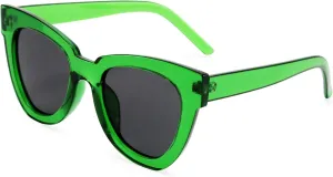 FEISEDY Retro Cat Eye Sunglasses Women Men Vintage Square Cateye UV400 Sunglasses B2586