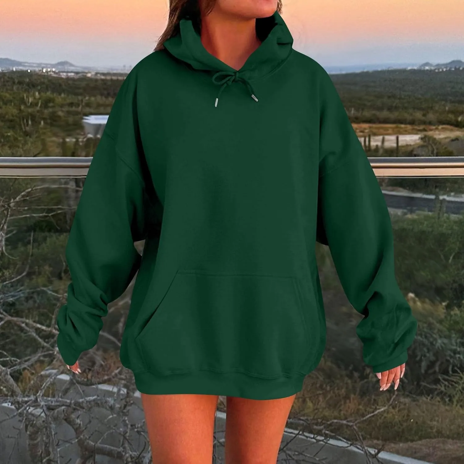 Fleece Sweatshirts for Women Trendy Y2k Warm Comfy Plus Size Sweatshirts Casual Loose Fit Soft Cute Sweatshirts