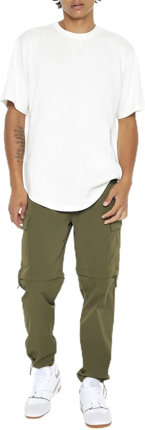 Forever 21 Men's Convertible Cargo Joggers