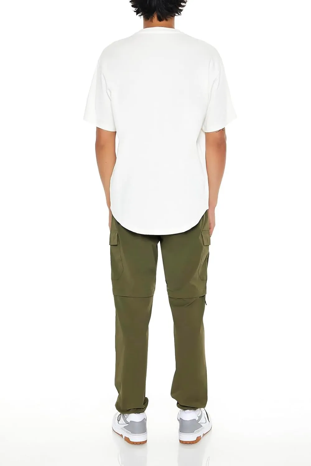 Forever 21 Men's Convertible Cargo Joggers