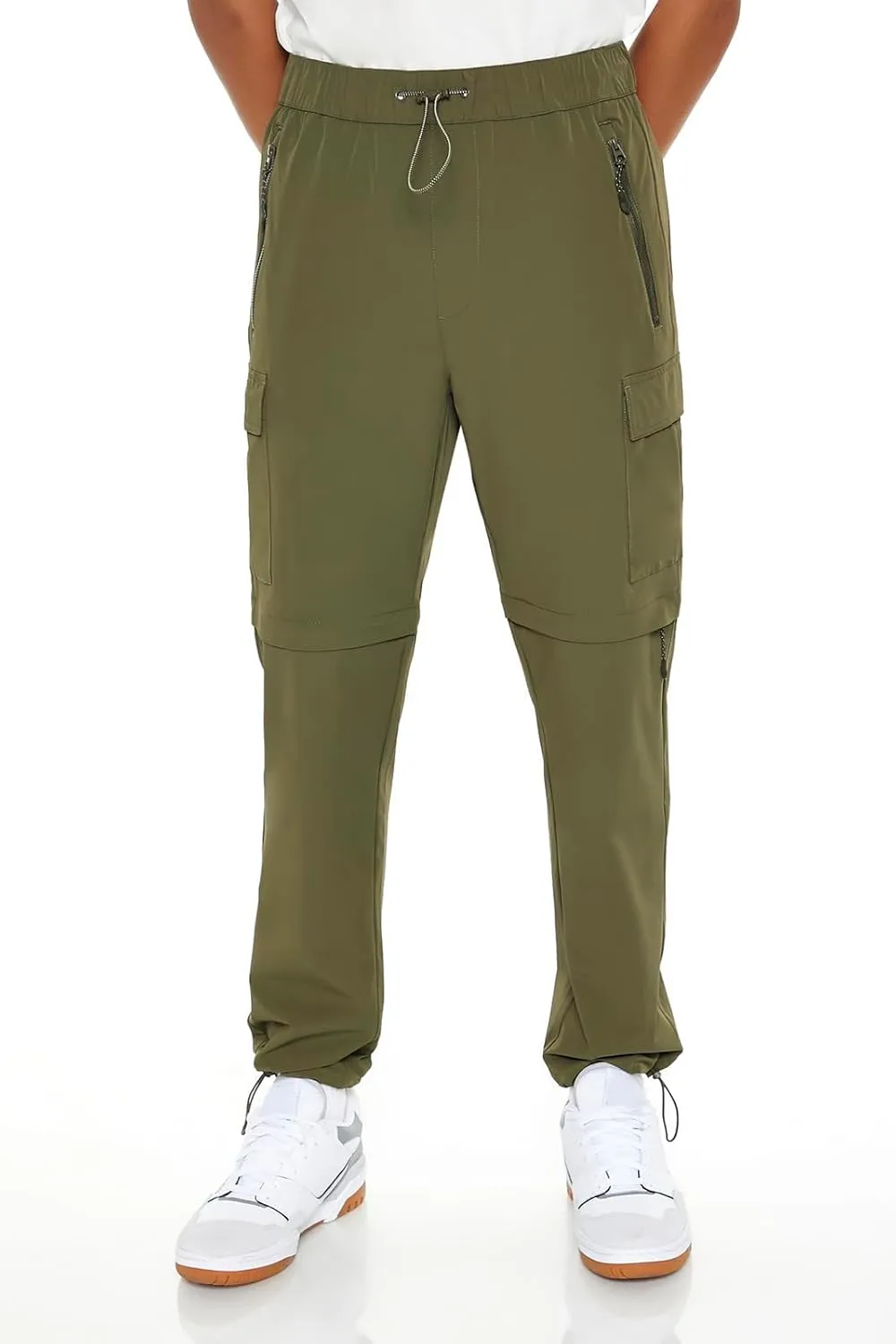 Forever 21 Men's Convertible Cargo Joggers