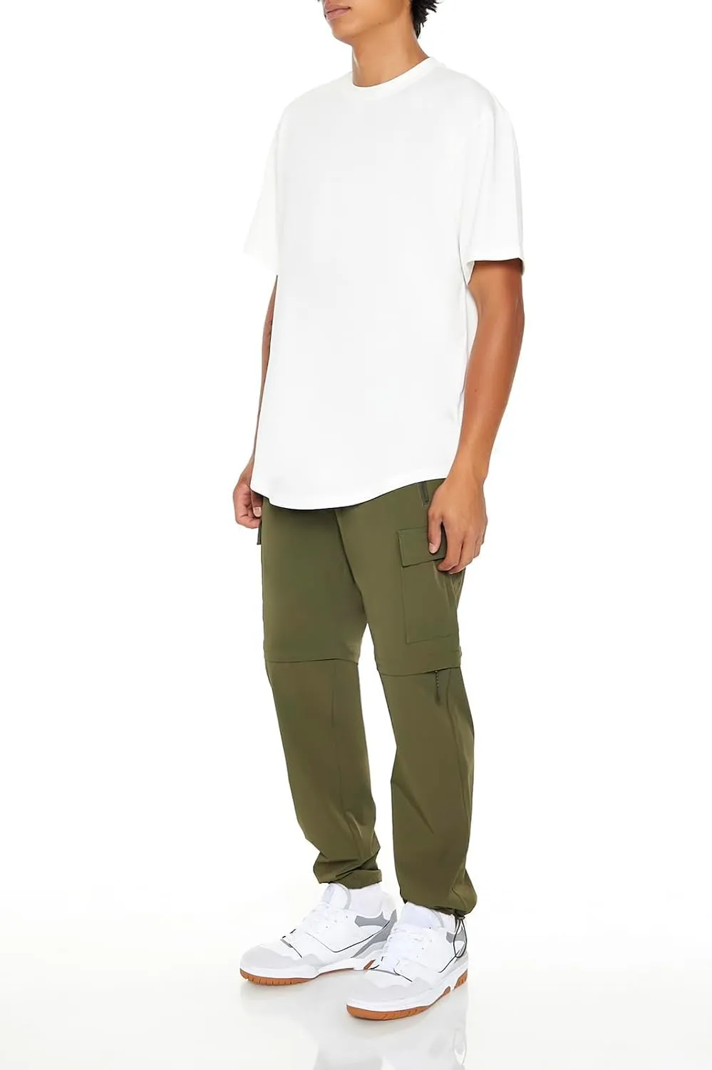 Forever 21 Men's Convertible Cargo Joggers