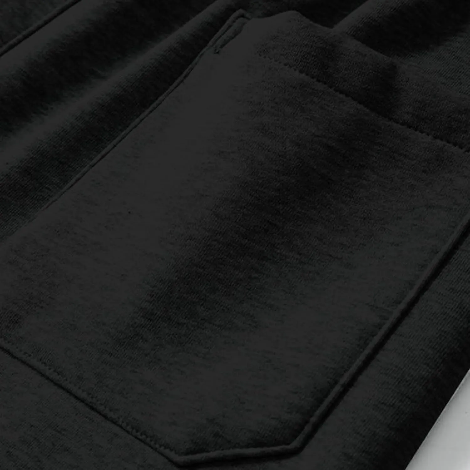 FoxQ Men's Sweatpants with Ankle Ribbing and Zipper Pockets, Athletic Joggers for Workouts, Runs and Hikes