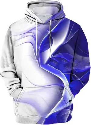 GOFULY Mens Hoodies Pullover Funny 3D Graphic Fall Sweatshirts Lightweight Pullover Long Sleeve Winter Jacket With Pockets
