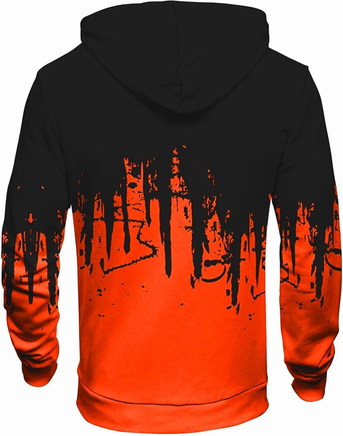 GOFULY Sweatshirt For Men Streetwear Fall Hoodies Long Sleeve Drawstring Hoodie Pullover Winter 3D Print Clothes With Pockets