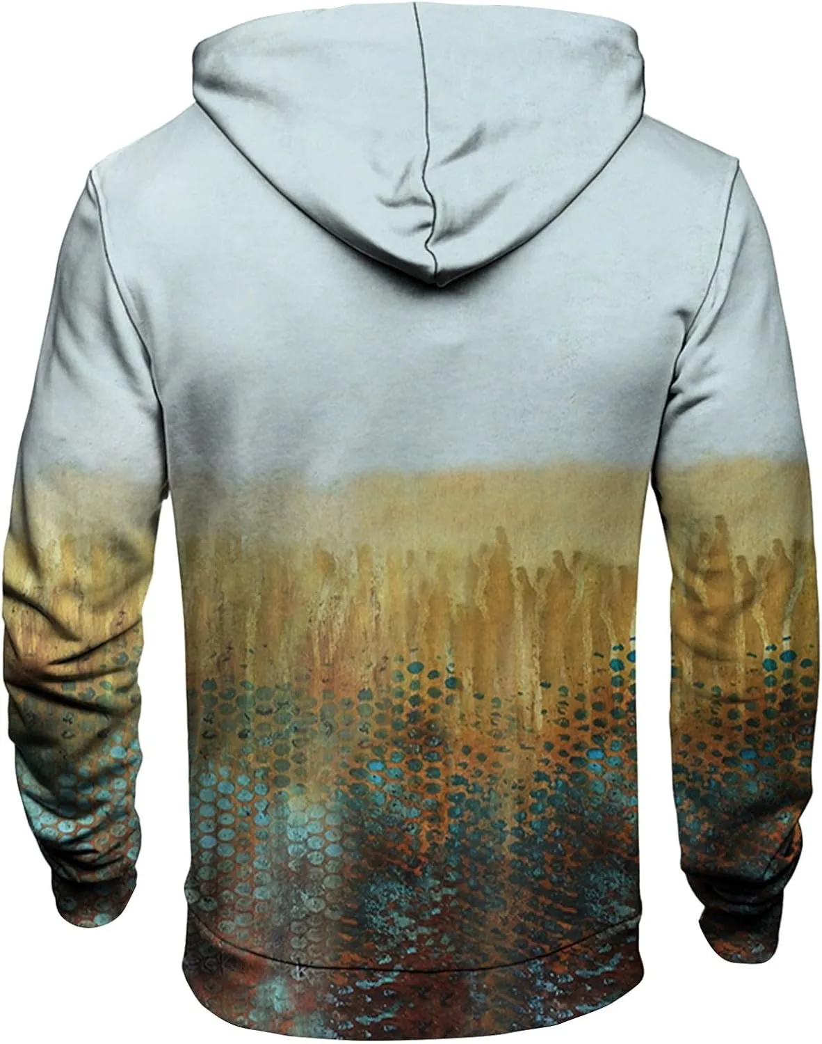 GOFULY Sweatshirt For Men Streetwear Fall Hoodies Long Sleeve Drawstring Hoodie Pullover Winter 3D Print Clothes With Pockets