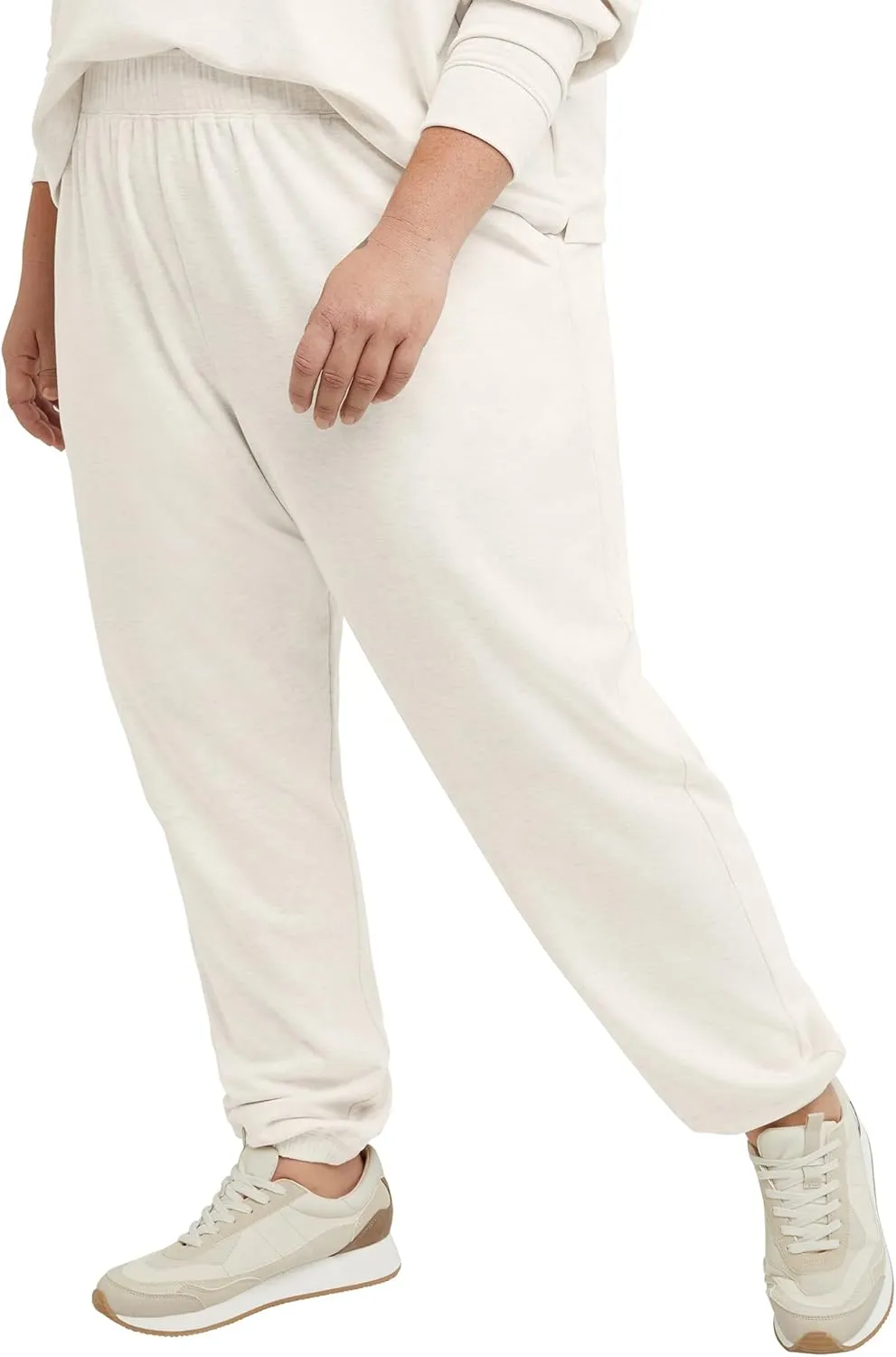 Hanes Women's Originals Fleece Joggers, Soft-Brushed Sweatpants, Women's Loungewear, 29, Plus Size Available