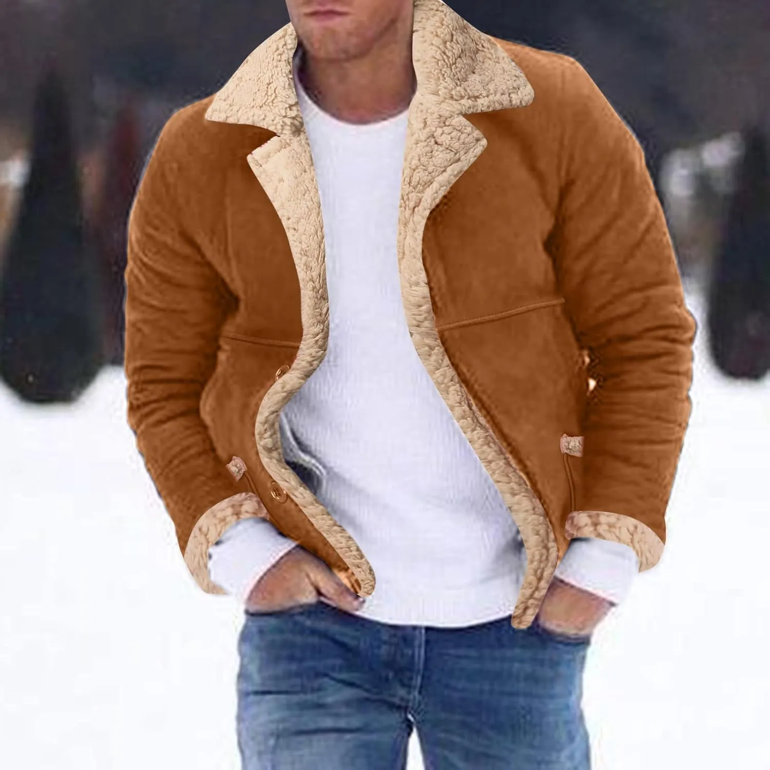 Jackets for Men Jacket Winter Coat Bubble Casual Men Fit Thick Men's Coats Jackets Mens Jackets