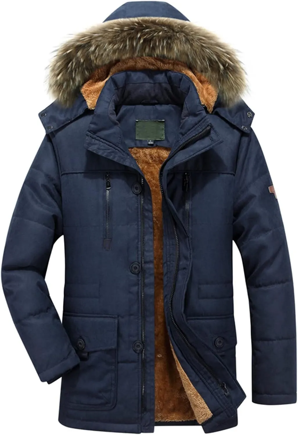 Jackets for Men Jacket Winter Coat Bubble Casual Men Fit Thick Men's Coats Jackets Mens Jackets