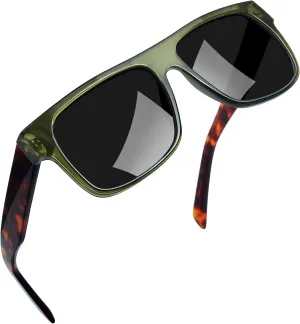 Joopin Polarized Sunglasses Men Women UV400 Protection, Big Chunky Square Sun Glasses, Designer Shades Retro Sunnies Driving
