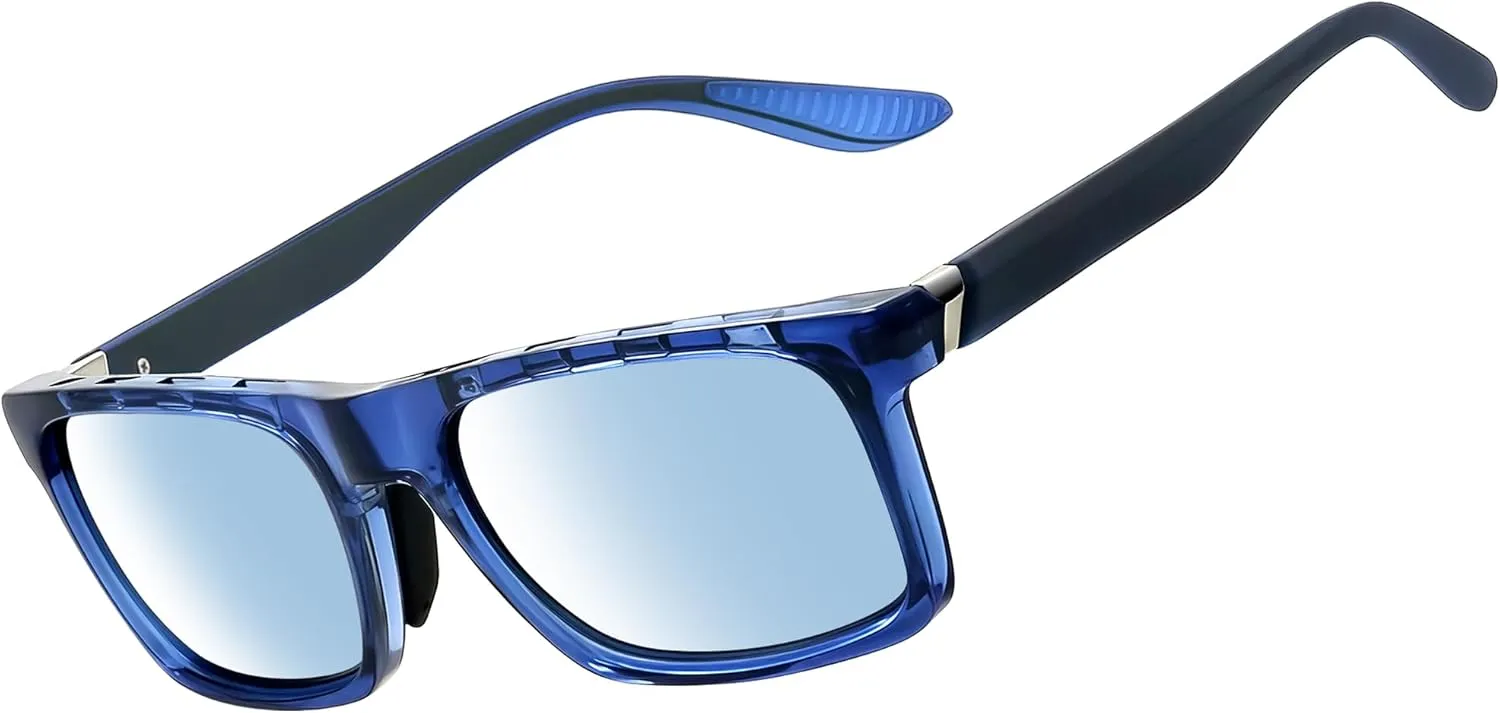Joopin Polarized Sunglasses Men Women UV400 Protection, Big Chunky Square Sun Glasses, Designer Shades Retro Sunnies Driving