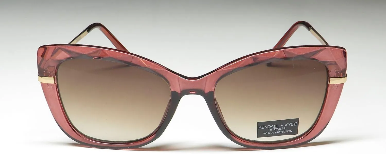 KENDALL   KYLIE Kk5156ce Frannie Cat Eye Sunglasses Vintage/Retro 50s/60s Look