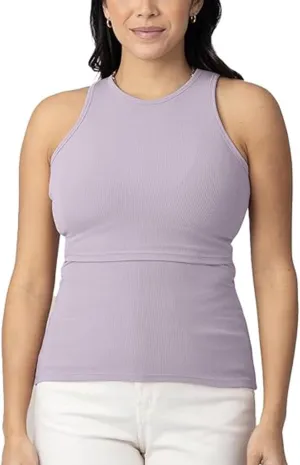 Kindred Bravely Ribbed Racerback Nursing Tank Top | Women's Sleeveless Breastfeeding Shirt