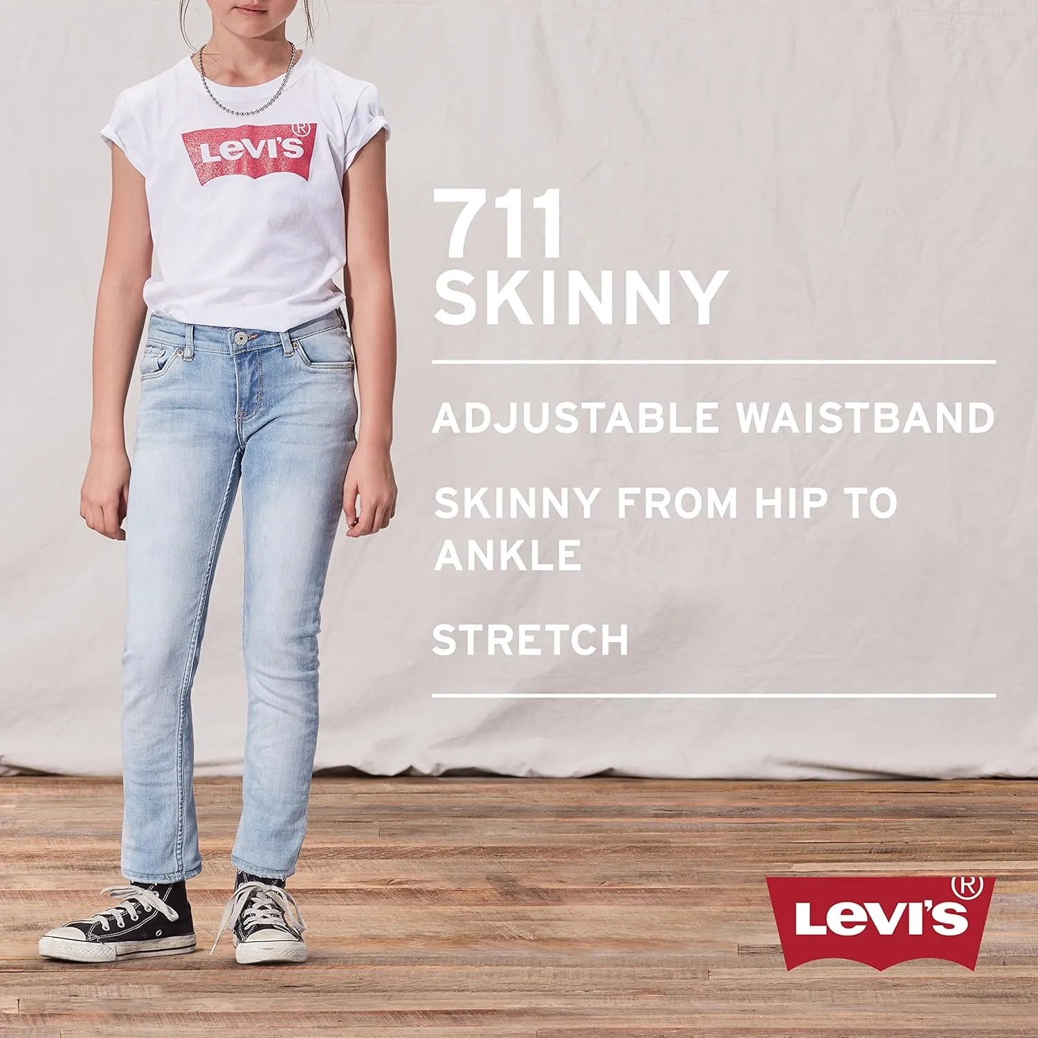 Levi's 711 Skinny Fit Jeans