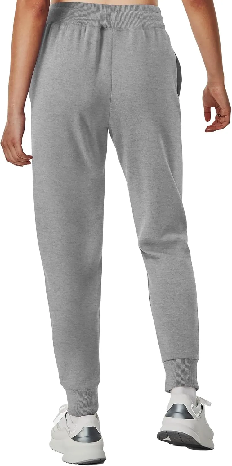 Ma Croix Womens Premium Soft Fleece Sweatpants Yoga Joggers with Ribbed Cuffs