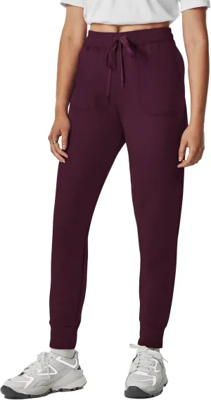 Ma Croix Womens Premium Soft Fleece Sweatpants Yoga Joggers with Ribbed Cuffs