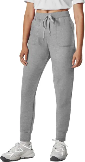 Ma Croix Womens Premium Soft Fleece Sweatpants Yoga Joggers with Ribbed Cuffs
