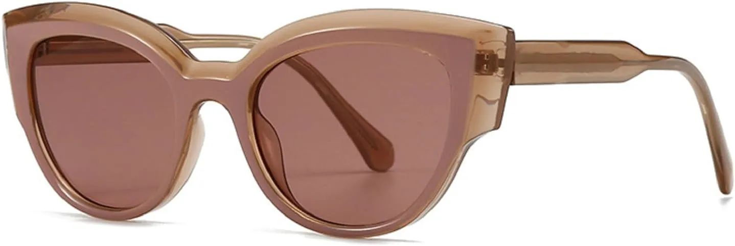 Melrose Fashion Cat eye Sunglasses Gradient Unisex Vintage Luxury Outdoor UV400 Protection