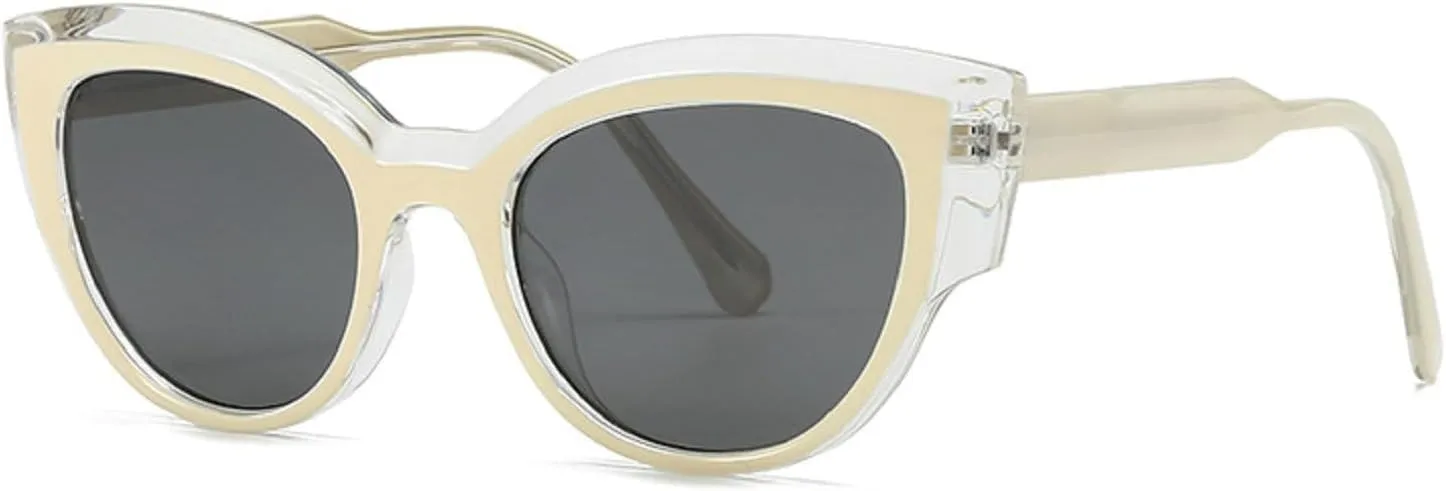 Melrose Fashion Cat eye Sunglasses Gradient Unisex Vintage Luxury Outdoor UV400 Protection