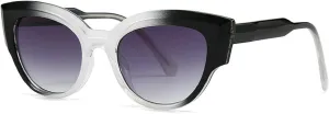 Melrose Fashion Cat eye Sunglasses Gradient Unisex Vintage Luxury Outdoor UV400 Protection
