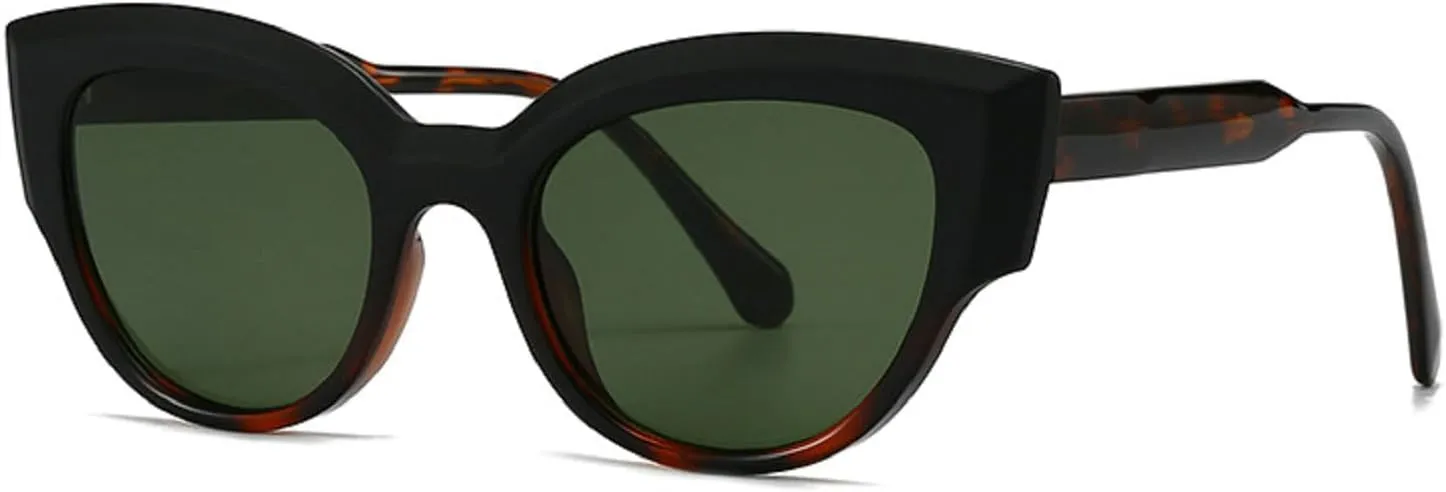Melrose Fashion Cat eye Sunglasses Gradient Unisex Vintage Luxury Outdoor UV400 Protection