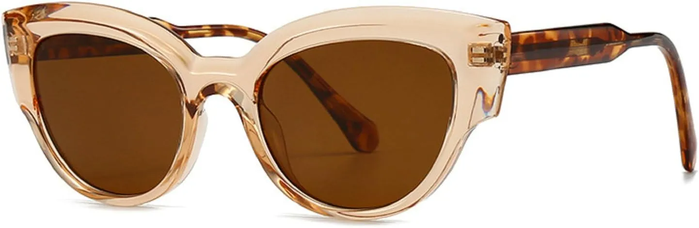 Melrose Fashion Cat eye Sunglasses Gradient Unisex Vintage Luxury Outdoor UV400 Protection