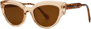 Melrose Fashion Cat eye Sunglasses Gradient Unisex Vintage Luxury Outdoor UV400 Protection