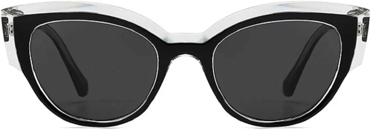 Melrose Fashion Cat eye Sunglasses Gradient Unisex Vintage Luxury Outdoor UV400 Protection