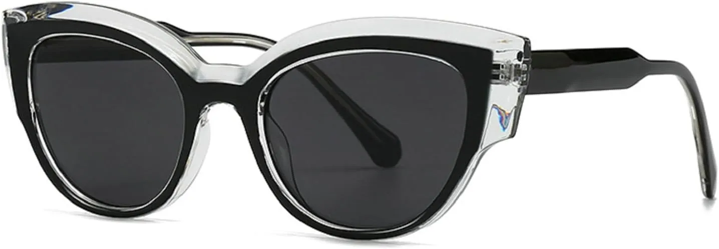 Melrose Fashion Cat eye Sunglasses Gradient Unisex Vintage Luxury Outdoor UV400 Protection