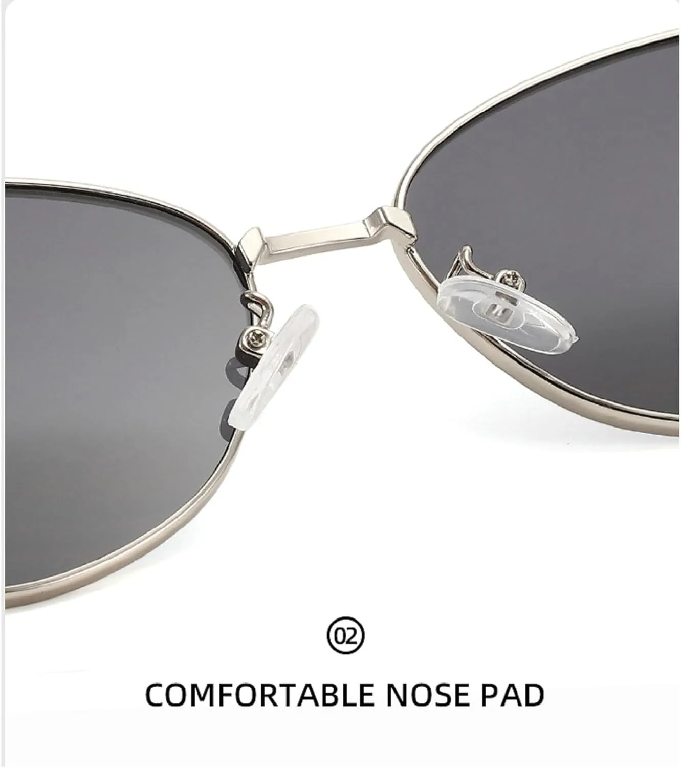 Melrose Vintage Cat Eye Sunglasses Women 2024 Retro Stylish Gradient Shades Trendy Fashion Pink Sun Glasses