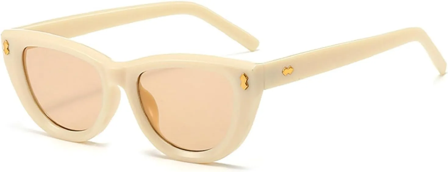 Melrose Vintage Cat Eye Sunglasses Women Luxury Fashion Sun Glasses For Female Retro Gradient Shades Eyewear 5752