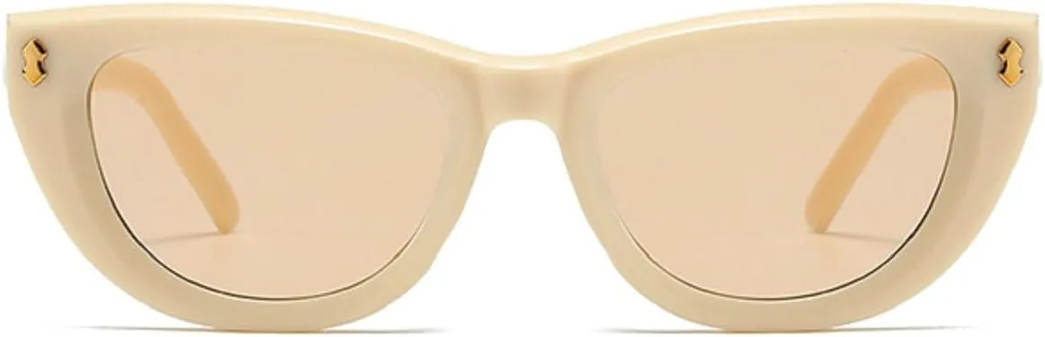 Melrose Vintage Cat Eye Sunglasses Women Luxury Fashion Sun Glasses For Female Retro Gradient Shades Eyewear 5752