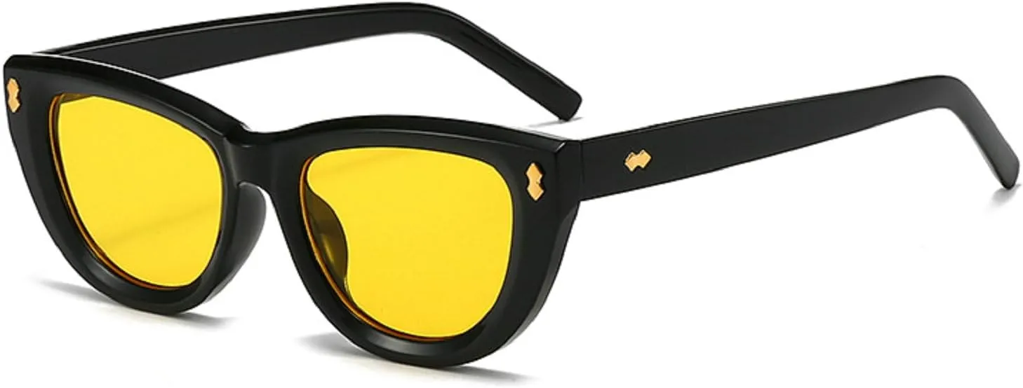 Melrose Vintage Cat Eye Sunglasses Women Luxury Fashion Sun Glasses For Female Retro Gradient Shades Eyewear 5752