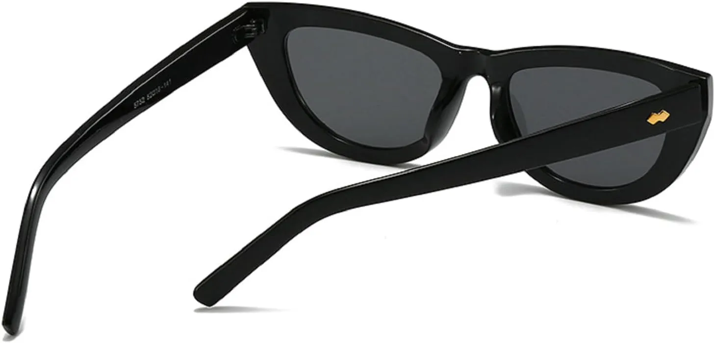 Melrose Vintage Cat Eye Sunglasses Women Luxury Fashion Sun Glasses For Female Retro Gradient Shades Eyewear 5752